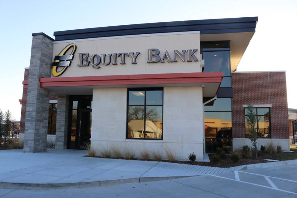 Equity Bank Andover branch exterior.