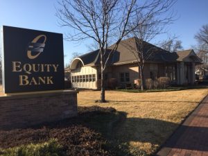 Equity Bank Clinton branch exterior.
