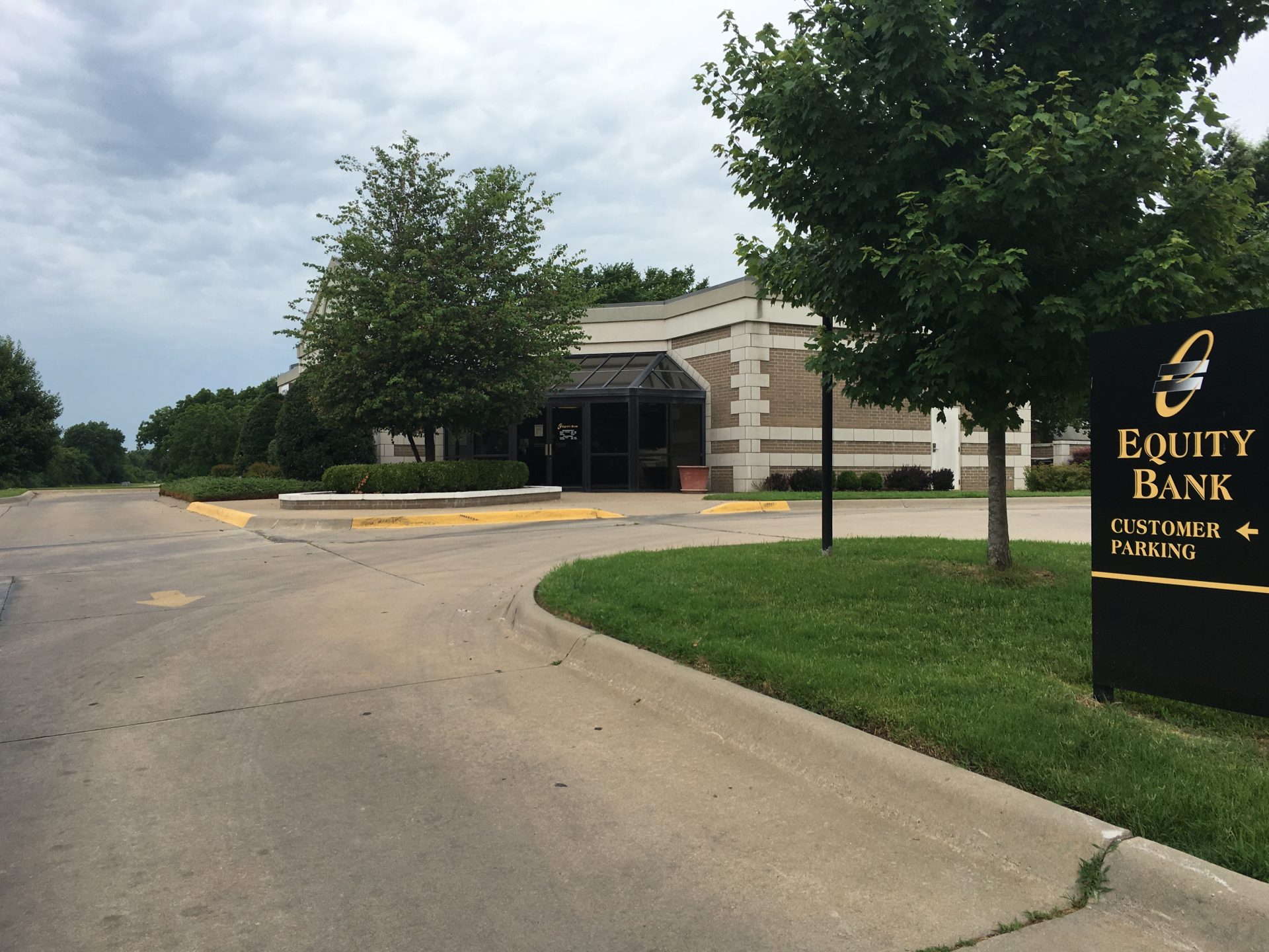 Equity Bank Coffeyville branch exterior.