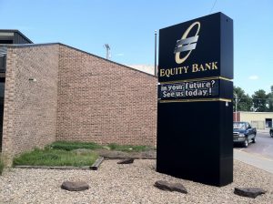 Equity Bank Ellis branch exterior.