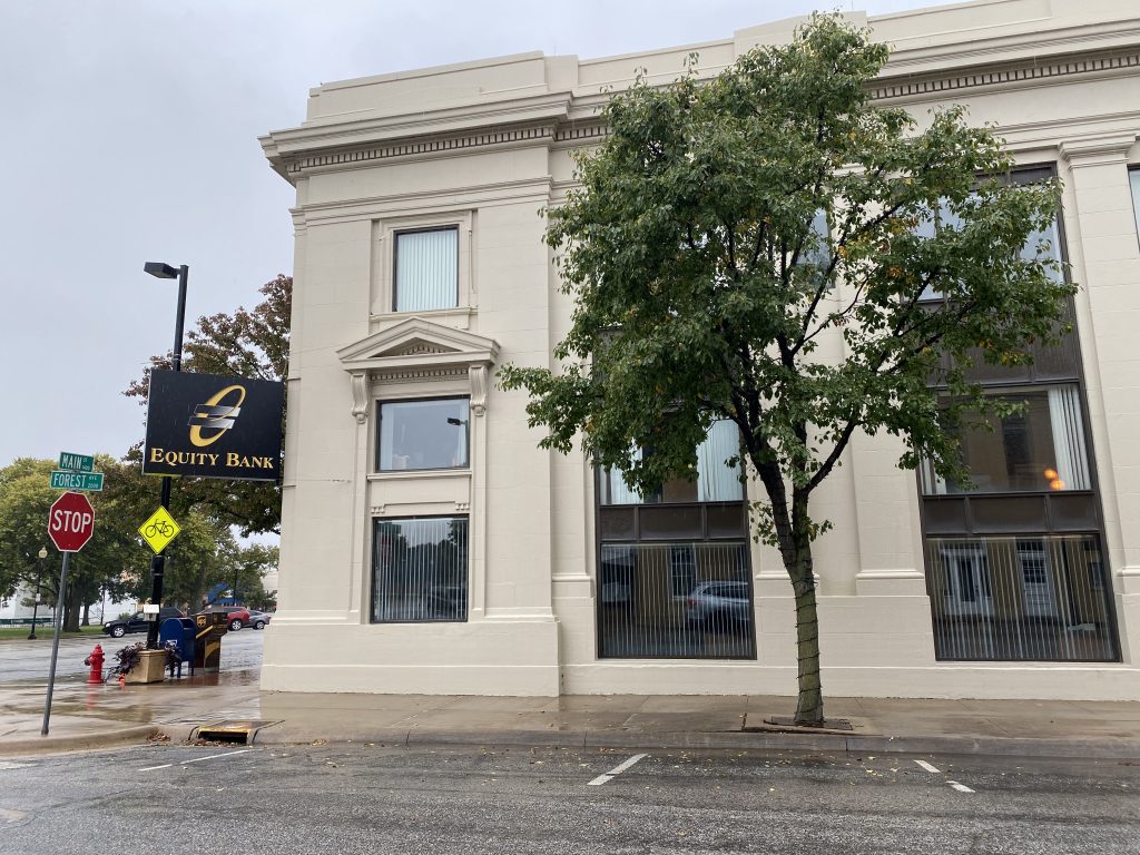Equity Bank in downtown Great Bend Kansas Equity Bank