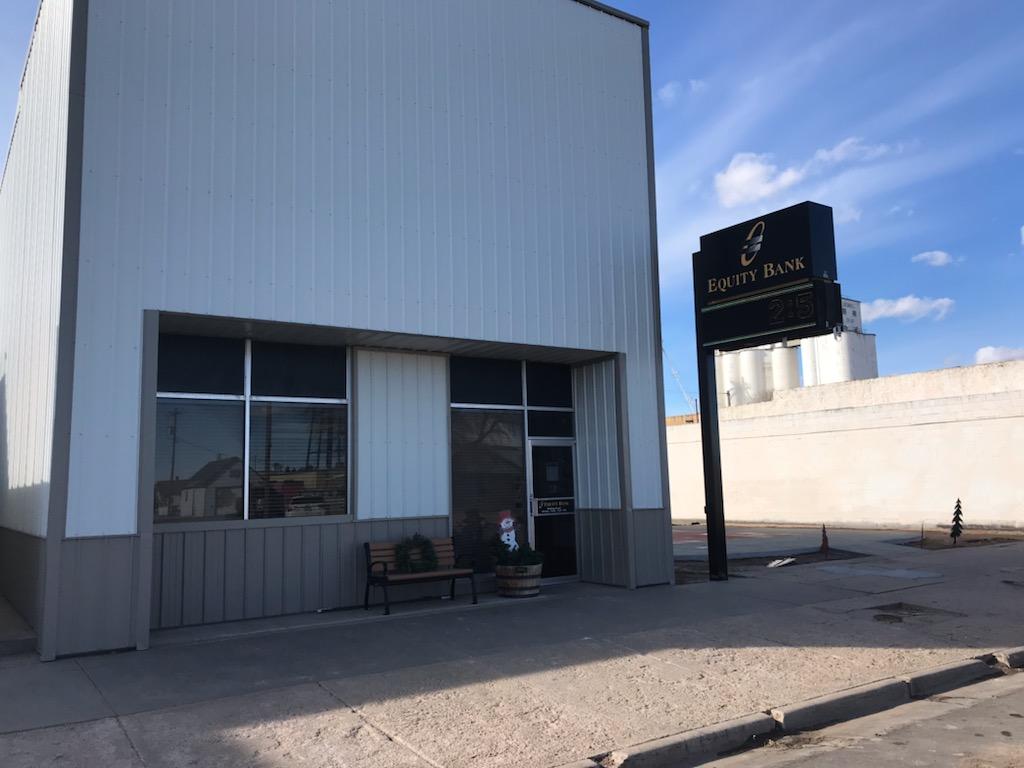 Equity Bank Grinnell branch exterior.