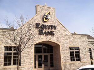 Equity Bank Kansas City Northland branch exterior.
