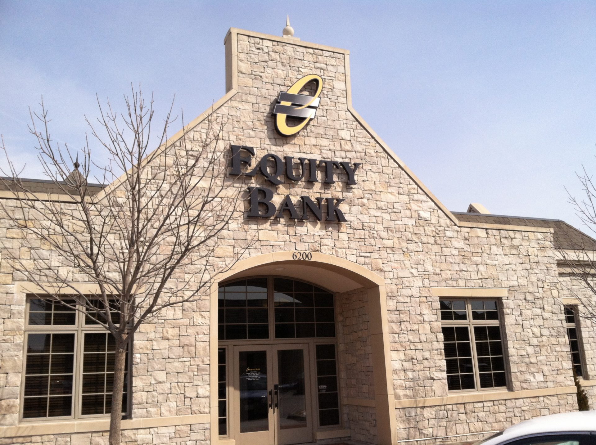 Equity Bank Kansas City Northland branch exterior.
