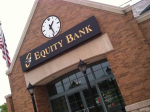 Equity Bank Lee's Summit West branch exterior.