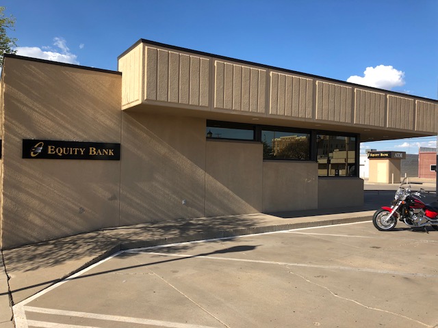 Equity Bank Liberal 4th Street branch exterior.