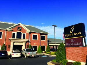 Equity Bank Pea Ridge branch exterior.