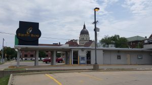 Equity Bank Topeka 8th branch exterior.