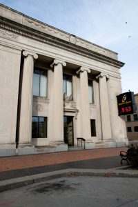 Equity Bank Topeka Downtown branch exterior.