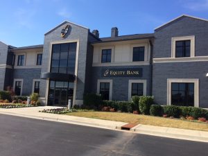 Equity Bank Tulsa branch exterior.