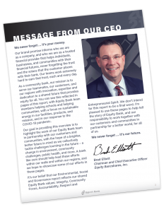 2021 ESG letter image